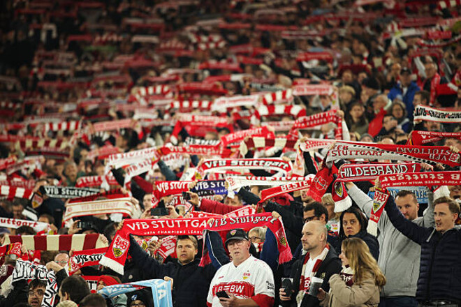 Матч в Штутгарте стал самым посещаемым в первом туре Лиги Европы