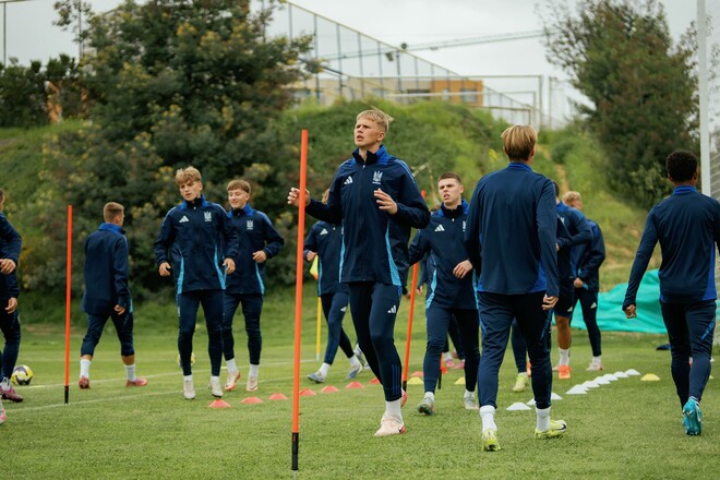 ФОТО. Сборная Украины U-20 провела тренировку накануне старта на ЧМ-2025
