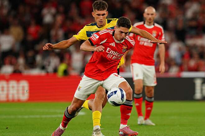 Бенфика – Жил Висенте – 2:1. Сыграли Трубин и Судаков. Видео голов и обзор