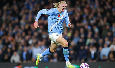 Холанд забил в стартовых 10 турах АПЛ больше, чем 10 команд лиги