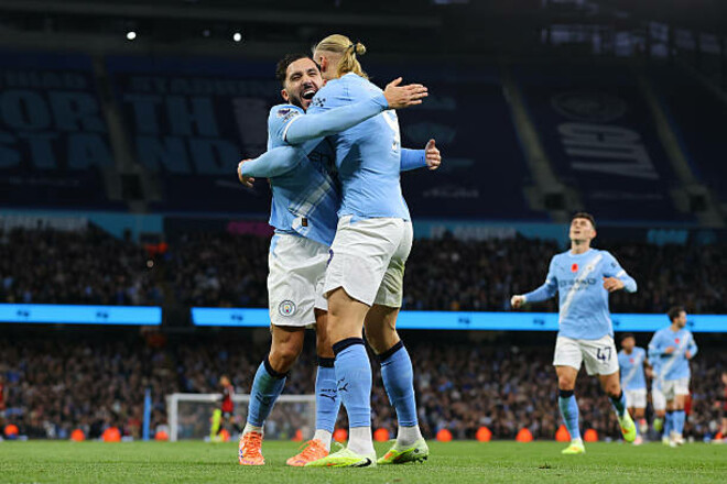 Ніхто в Манчестер Сіті, окрім Холанда, не забив більше 1 голу в сезоні АПЛ