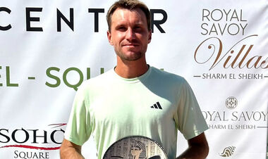 ФОТО. Украинец Урсу в Египте завоевал третий трофей в сезоне 2025 года