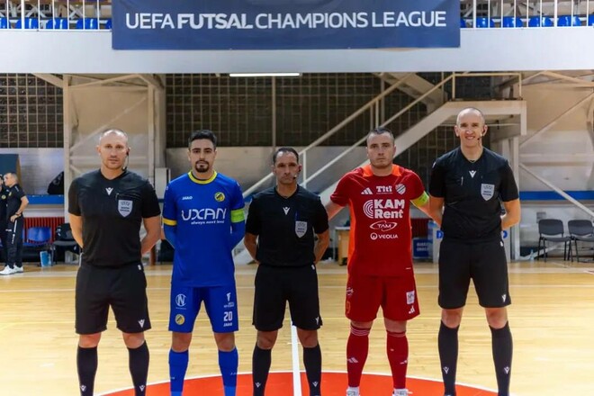 ФОТО. Українські судді відпрацювали на матчах Ліги чемпіонів з футзалу