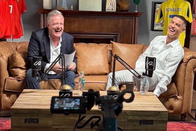 Пирс Морган назвал точное время выхода откровенного интервью с Роналду