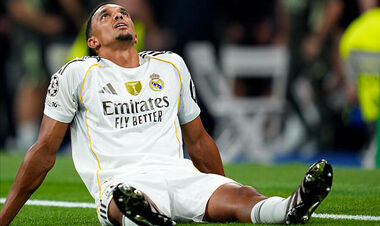 ФОТО. «Прощавай, щур». Вандали зіпсували мурал з Трентом перед матчем ЛЧ