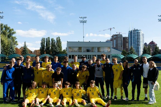 Названо стартовий склад України U-16 на гру з однолітками з Італії