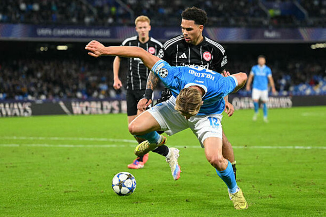 Чергова втрата очок. Наполі зіграв внічию з Айнтрахтом