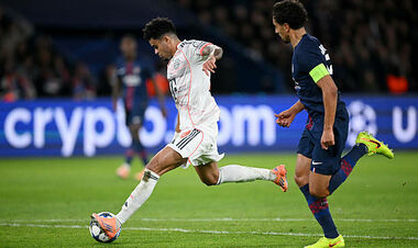 ВИДЕО. Маркиньос грубо ошибся. Луис Диас оформил дубль для Баварии