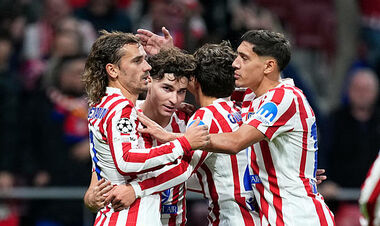 Атлетико – Юнион Сен-Жилуаз – 3:1. С голом Альвареса. Видео голов, обзор