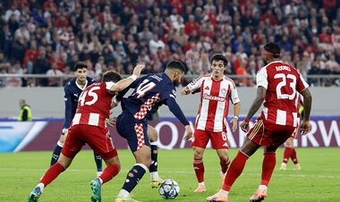 Олімпіакос без Яремчука на 90+3-й втратив перемогу над ПСВ у Лізі чемпіонів