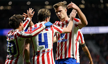 С голом на 90+6-й минуте. Атлетико дома одолел Юнион Сен-Жилуаз