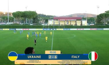 Италия U-16 – Украина U-16 – 6:2. Результативная перестрелка. Видео голов
