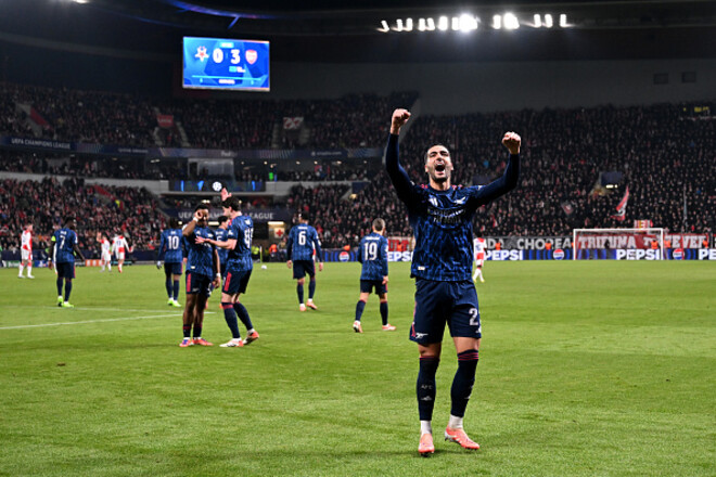 Чотири перемоги у чотирьох турах ЛЧ. Арсенал із дублем Меріно розбив Славію