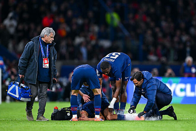 Спортивный врач оценил страшную травму Хакими в матче с Баварией