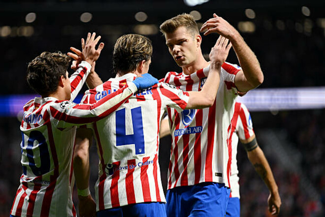 З голом на 90+6-й хвилині. Атлетіко вдома здолав Юніон Сен-Жилуаз