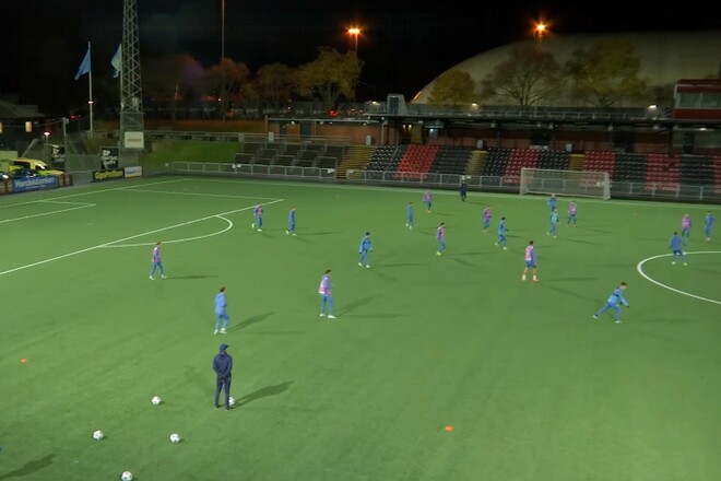 ВИДЕО. Как Динамо U-19 готовилось к матчу Юношеской лиги УЕФА