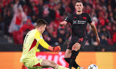 Бенфика – Байер – 0:1. Как Шик забил Трубину в матче ЛЧ. Видео гола и обзор