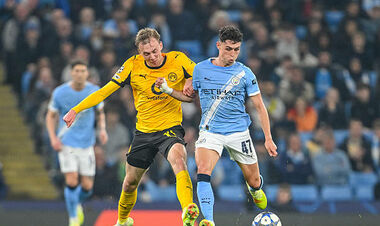 ВІДЕО. Фоден оформив дубль для Ман Сіті. Боруссія Д пропустила третій гол