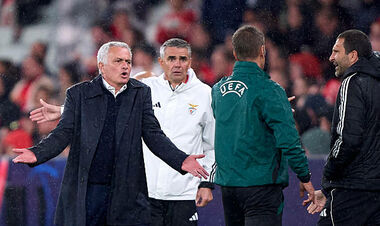 Команди Жозе Моуріньо програли вшосте поспіль в Лізі чемпіонів