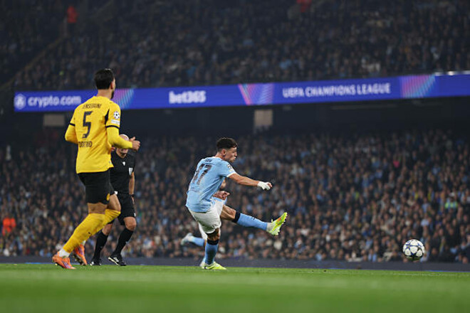 ВИДЕО. Фил Фоден открыл счет для Ман Сити в матче против Боруссии Д