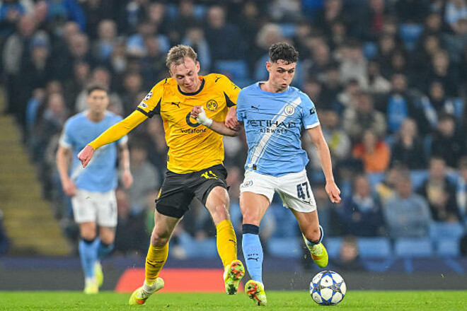 ВІДЕО. Фоден оформив дубль для Ман Сіті. Боруссія Д пропустила третій гол