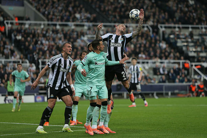 Сороки летять високо. Ньюкасл впевнено переграв Атлетік у Лізі чемпіонів