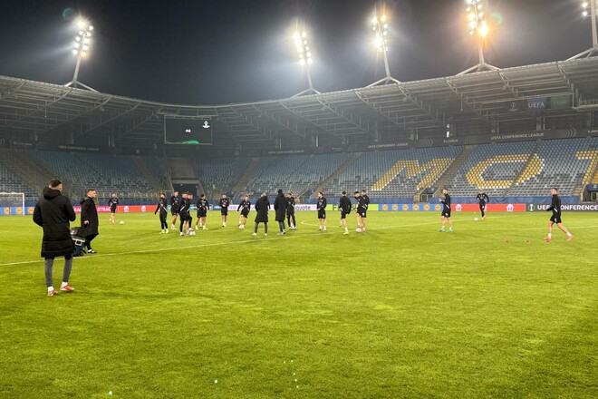 ФОТО. Последние штрихи: подготовка Зриньски к матчу с Динамо