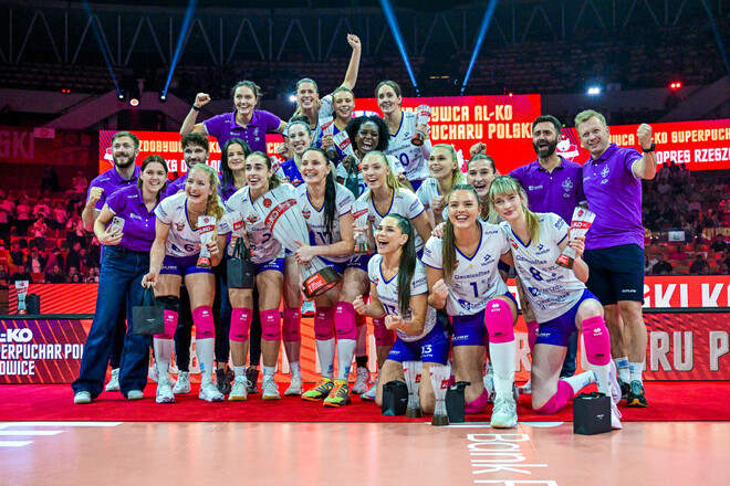 Блокуюча збірної України завоювала Суперкубок Польщі з волейболу