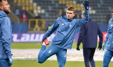 ФОТО. Как игроки Динамо провели разминку перед матчем против Зриньски