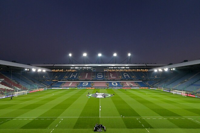 ФОТО. Шахтар показав, як виглядає стадіон у Кракові перед матчем ЛК