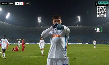 ВІДЕО. Бленуце забив перший гол за Динамо, зробивши 6:0 проти Зрінськи у ЛК