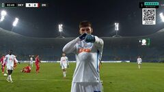 ВИДЕО. Бленуце забил первый гол за Динамо, сделав 6:0 против Зриньски в ЛК