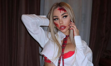 PHOTO. The girlfriend of the UPL football player impressed the fans with a hot image