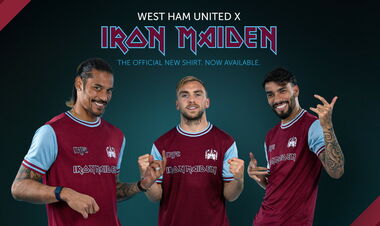 ФОТО. Вест Хем представив спеціальну форму спільно з Iron Maiden