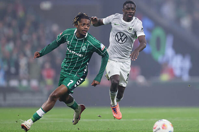 Драма для вовків на 90+4 хв. Вердер вирвав перемогу над Вольфсбургом