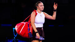 Арина Соболенко – Аманда Анисимова. Полуфинал WTA Finals. Видеообзор матча