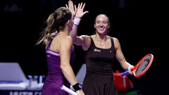 Final tournament. Ostapenko's defeat. Doubles: famous finalists