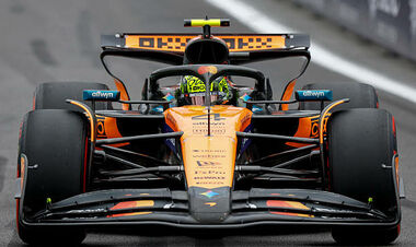 Норрис выиграл спринт в Бразилии, Пиастри разбил болид