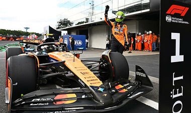 ФОТО. Визуализация отрывов в квалификации Гран-при Бразилии 2025