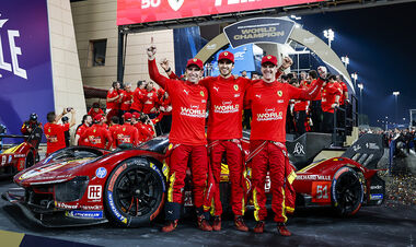 Красные чемпионы. Экипажи Феррари определили чемпиона в финале сезона