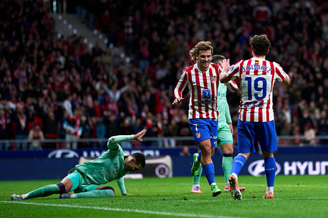 Дубль Грізманна та автогол. Атлетіко не без проблем обіграв Леванте