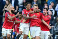 Three goals at the end of the match. Dramatic battle between Tottenham and Manchester United