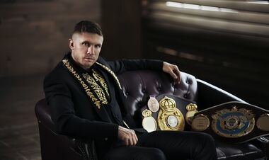 The undefeated Ukrainian boxer confidently defeated an opponent from Venezuela