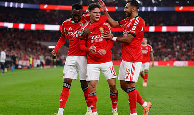 Георгій Судаков забив 3-й гол за Бенфіку