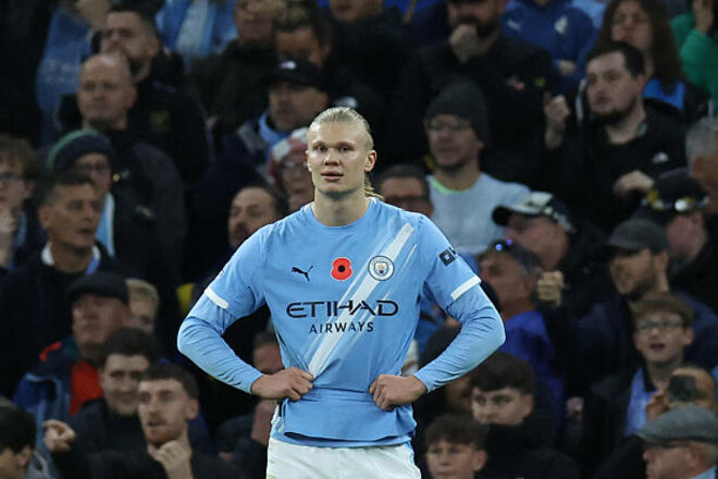 ВИДЕО. Головой в угол. Холанд исправился и отправил мяч в ворота Ливерпуля