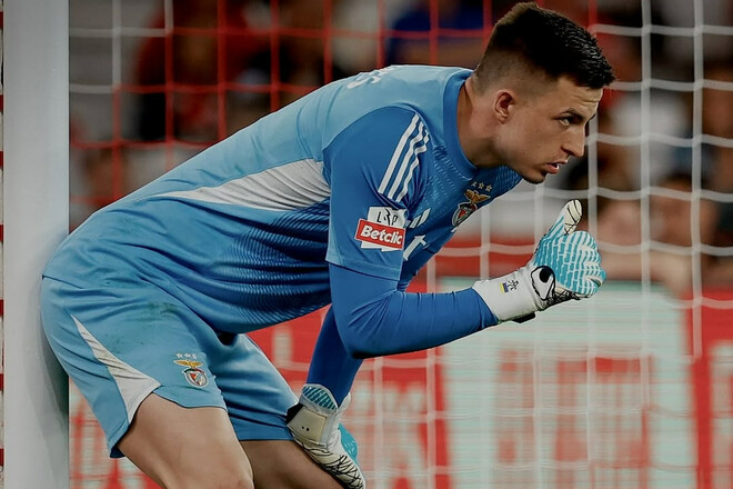 Трубін встановив клубний рекорд Бенфіки, оформивши аж 8 сейвів за один матч