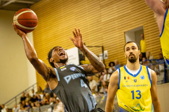 Днепр – Корона Брашов. Кубок Европы ФИБА. Смотреть онлайн. LIVE трансляция