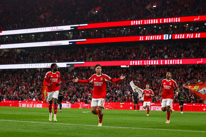 Мяч Судакова, автогол Трубину. Бенфика упустила победу в чемпионате на 90+1