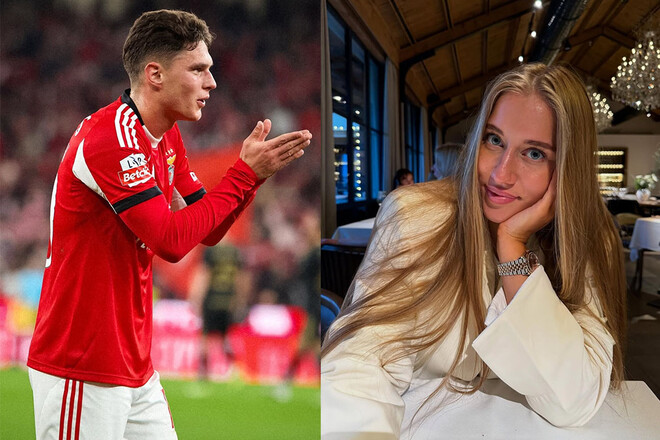 ФОТО. Як дружина Судакова відреагувала на гол чоловіка за Бенфіку