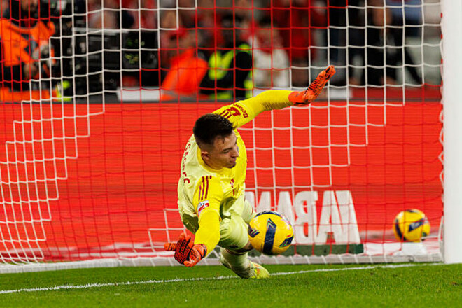 Анатолий Трубин отразил 5 пенальти в составе Бенфики